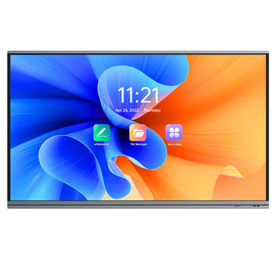 H11 65 Inch Bảng tương tác đa phương tiện Bảng trắng đa phương tiện Cuộc họp Màn hình đa cử chỉ