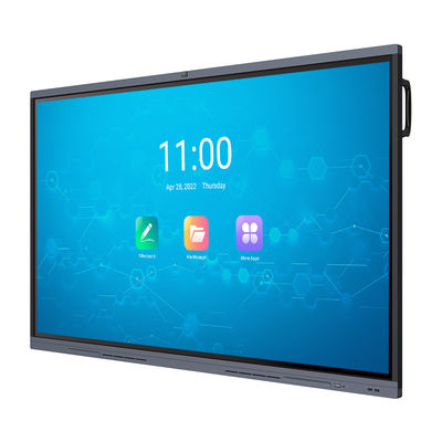 H11S 65 inch Bảng hội nghị 4K 8G RAM UHD Màn hình phẳng tương tác thông minh