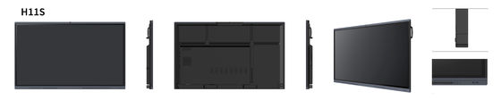 H11S 75'' 8G RAM Bảng dạy thông minh Màn hình phẳng tương tác thông minh 4K UHD dành cho trường học