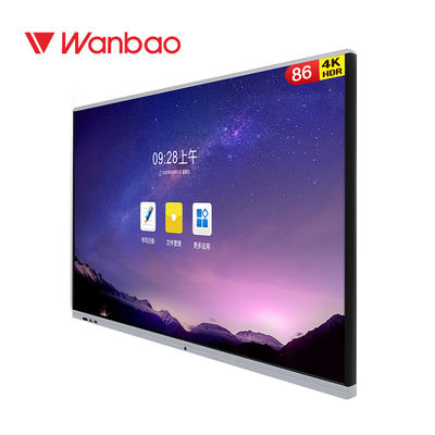 Bảng điều khiển tương tác LED hồng ngoại 20 điểm Multi Touch 4K 3840 * 2160