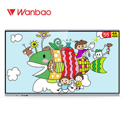 Giáo dục điện tử Bảng trắng tương tác Dạy học đa phương tiện thông minh 86 inch