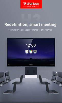 Bảng điều khiển phẳng tương tác 55 inch 65 inch 75 inch 86 inch Bảng điều khiển phẳng tương tác cho hội nghị