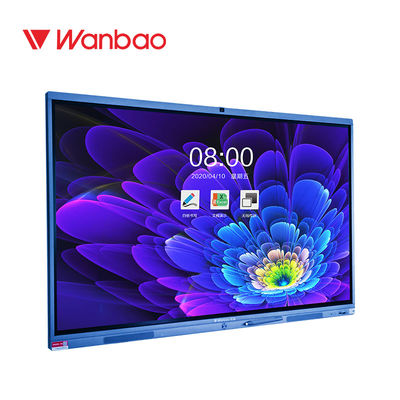 Khung hợp kim nhôm 55 '' Bảng kỹ thuật số màu trắng tương tác thông minh điện tử