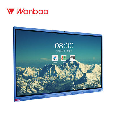 Khung hợp kim nhôm 55 '' Bảng kỹ thuật số màu trắng tương tác thông minh điện tử