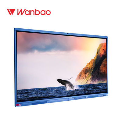 Màn hình phẳng tương tác 86 inch Màn hình cảm ứng đa màn hình LCD thông minh tương tác