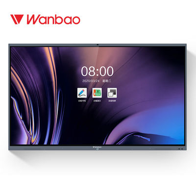 Bảng trắng tương tác thông minh điện tử cho cuộc họp Multi Touch 3840 * 2160 4K
