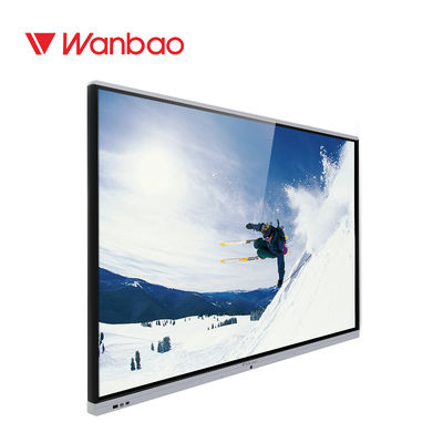 Màn hình cảm ứng 4K được gắn trên tường Bảng trắng tương tác cho lớp học