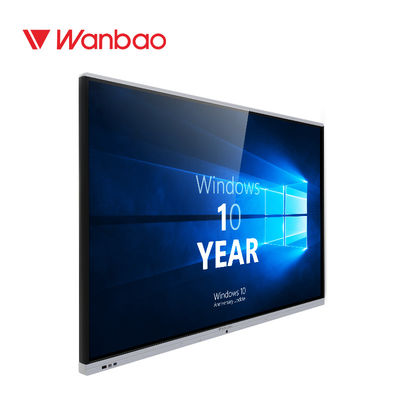 Màn hình cảm ứng 4K được gắn trên tường Bảng trắng tương tác cho lớp học