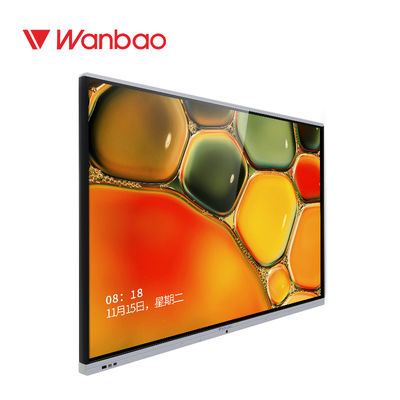 75 '' Thông minh tương tác thông minh lớp học kỹ thuật số sàn Hội đồng quản trị cảm ứng tất cả trong một máy tính