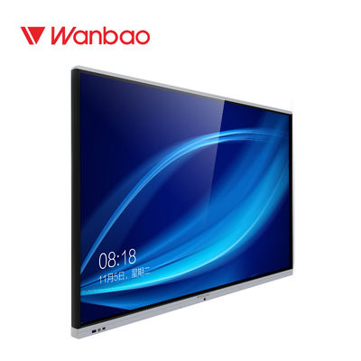 75 '' Thông minh tương tác thông minh lớp học kỹ thuật số sàn Hội đồng quản trị cảm ứng tất cả trong một máy tính