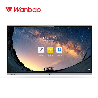 Bảng điều khiển tương tác thông minh tích hợp 4k Màn hình cảm ứng Kích thước lớn 65 ''75 &quot;86&quot;
