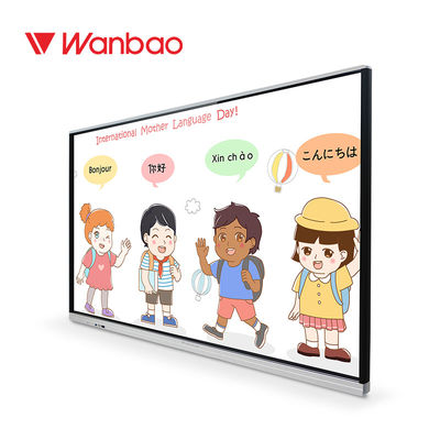 Giáo dục lớp học tương tác trong một bảng tương tác