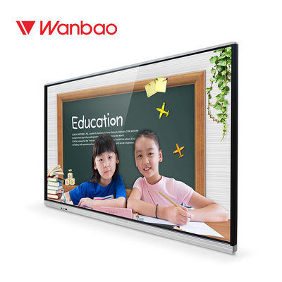 Màn hình LED tương tác giáo dục trong nhà lớn 65 '' Màn hình LED quảng cáo cảm ứng