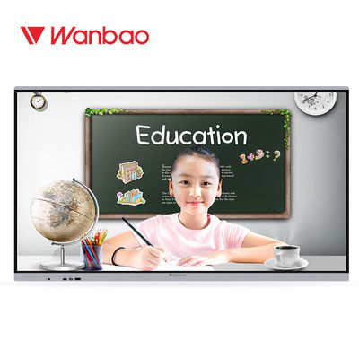 Hệ thống kép trong lớp học kỹ thuật số 4K tương tác phẳng 86 inch