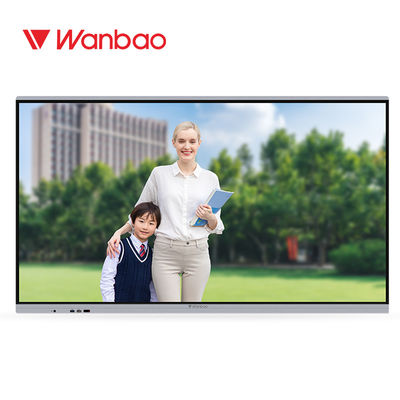 Màn hình cảm ứng 65 inch Bảng trắng tương tác Con trỏ điều chỉnh Dạy trẻ em