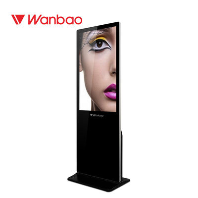 Màn hình kiosk kỹ thuật số Slim Body dọc cho siêu thị / trung tâm mua sắm