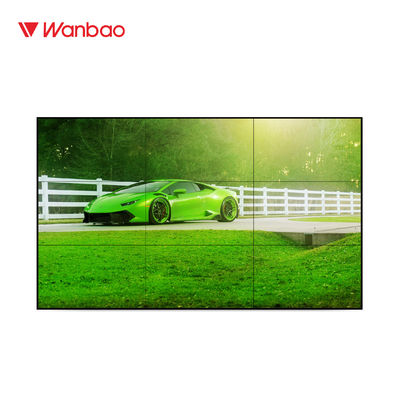 Màn hình ghép Super LCD 46 inch Khung viền hẹp 6.3mm 3x3 Tường TV LCD