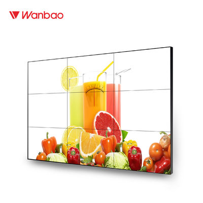 Màn hình TV treo tường đa bảng điều khiển Màn hình cảm ứng 55 inch Kích thước lớn Bức tường video LCD