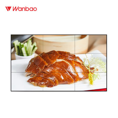 Bảng điều khiển video LCD nhiều bảng điều khiển với khung viền siêu hẹp 5,3mm 55 inch