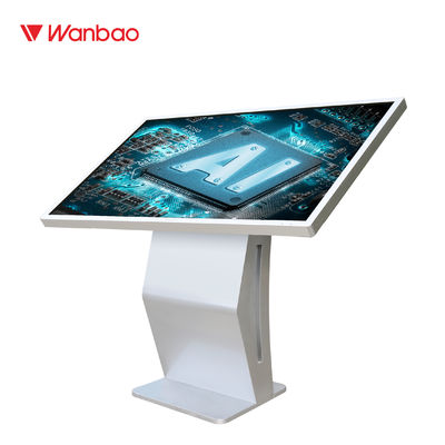 Truy vấn tương tác 55 inch Máy truy vấn màn hình cảm ứng ngang Kiosk LCD