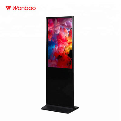 Màn hình phẳng tương tác đứng trên sàn Màn hình cảm ứng lớn 43 inch