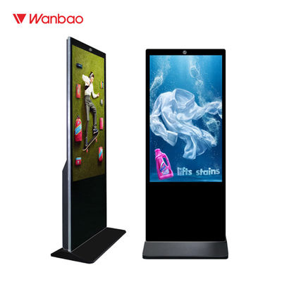 Led Totem Tầng Stand Signage kỹ thuật số Màn hình hiển thị quảng cáo LCD trong nhà