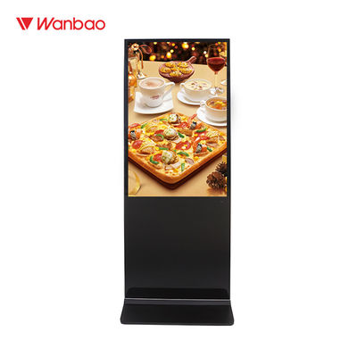 Màn hình LCD đứng 65 &quot;Trình phát quảng cáo màn hình cảm ứng LCD trong nhà Bảng hiệu kỹ thuật số LCD