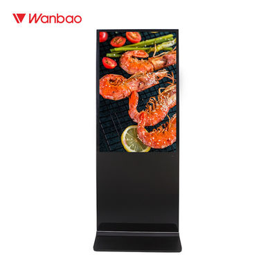 Led Totem Tầng Stand Signage kỹ thuật số Màn hình hiển thị quảng cáo LCD trong nhà