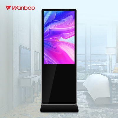 Bảng đứng LCD trong nhà Bảng hiệu kỹ thuật số WiFi Bảng điều khiển quảng cáo kỹ thuật số Full HD