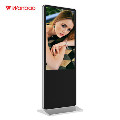 Màn hình LCD đứng 55 inch Trình phát quảng cáo màn hình cảm ứng tương tác Kiosk