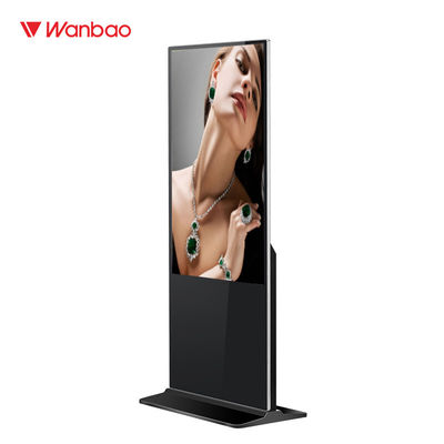 Led Totem Tầng Stand Signage kỹ thuật số Màn hình hiển thị quảng cáo LCD trong nhà