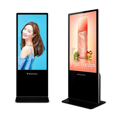 Trình phát quảng cáo bảng hiệu kỹ thuật số màn hình LCD trong nhà 65 inch Nhiều ngôn ngữ