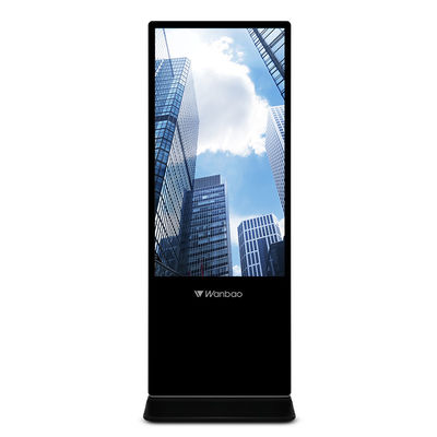 Trình phát quảng cáo bảng hiệu kỹ thuật số màn hình LCD trong nhà 65 inch Nhiều ngôn ngữ