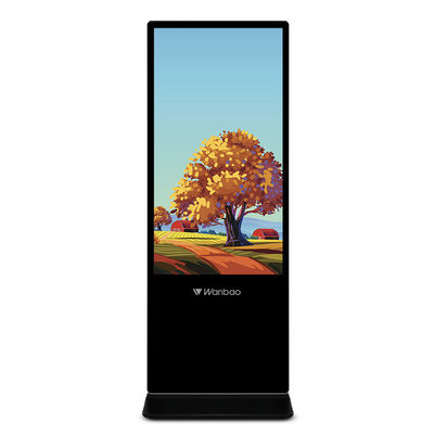 43 '' Quảng cáo Android Digital Signage Media Player Floor Stand