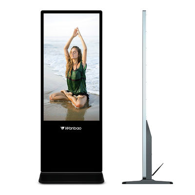 Màn hình cảm ứng Wi-Fi 43 inch Kiosk Màn hình hiển thị quảng cáo Bảng hiệu kỹ thuật số