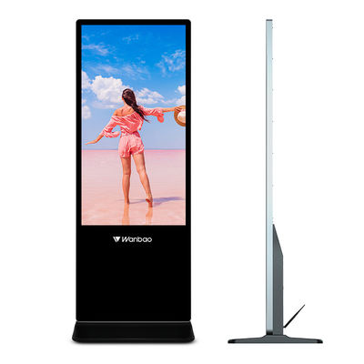 Bán nóng Màn hình cảm ứng 55 inch Kiosk Wifi 64G Trình phát hiển thị quảng cáo