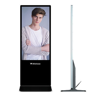 Màn hình LCD 32-65 inch Thiết bị quảng cáo kỹ thuật số trên sàn Đầu phát quảng cáo LCD đứng