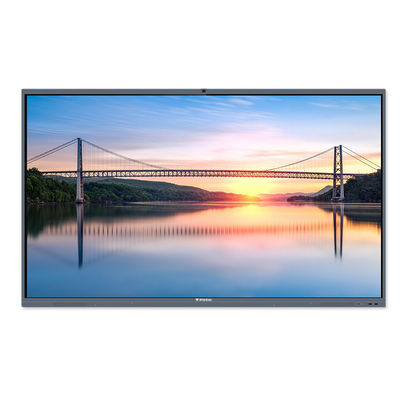 Bảng trắng tương tác kỹ thuật số Android 9.0 86 100 inch Màn hình cảm ứng LCD Văn phòng Hội nghị Bảng điều khiển phẳng