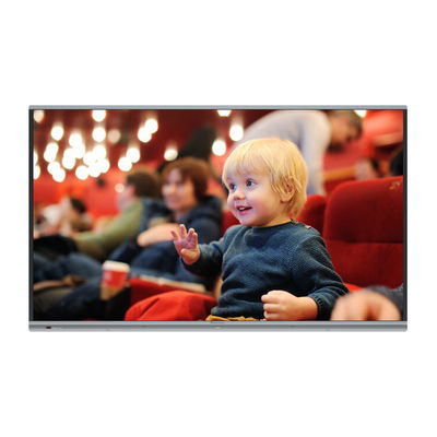 65 75 inch Lớp học Vẽ 4K Bảng trắng Màn hình cảm ứng điện tử Bảng trắng kỹ thuật số thông minh tương tác