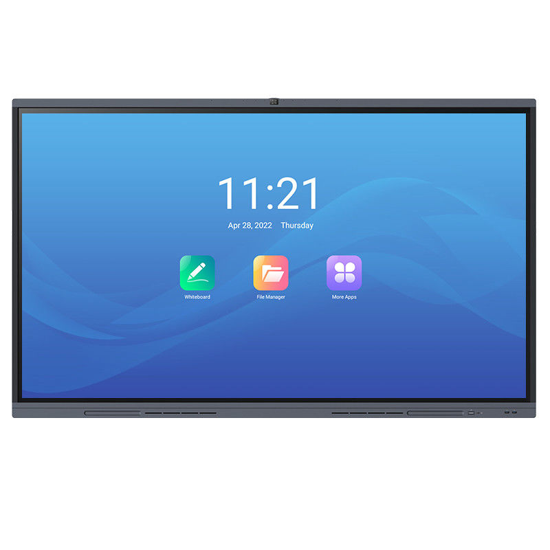 H11S 75'' 8G RAM Bảng dạy thông minh Màn hình phẳng tương tác thông minh 4K UHD dành cho trường học