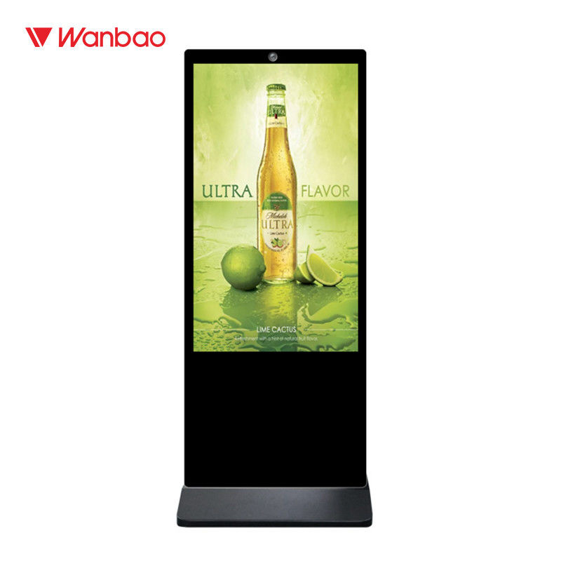 Kích thước lớn Tầng đứng Lcd Quảng cáo Trình phát kiosk tương tác Màn hình cảm ứng