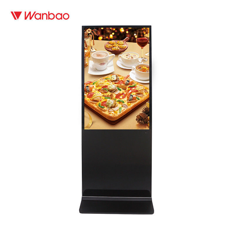 Màn hình LCD đứng 65 &quot;Trình phát quảng cáo màn hình cảm ứng LCD trong nhà Bảng hiệu kỹ thuật số LCD