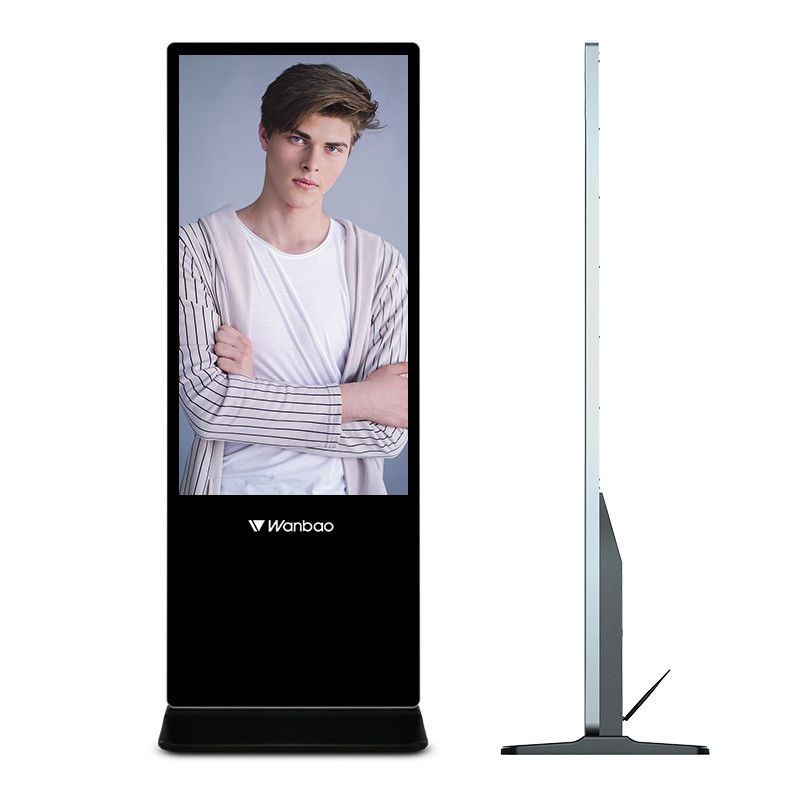 Màn hình LCD 32-65 inch Thiết bị quảng cáo kỹ thuật số trên sàn Đầu phát quảng cáo LCD đứng