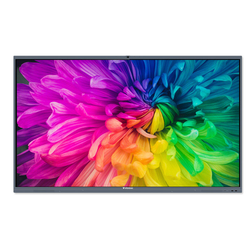 Phòng hội nghị Màn hình cảm ứng phẳng 75 '' Bảng thông minh / TV Bảng tương tác bảng phẳng
