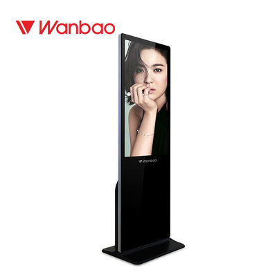 Trình phát quảng cáo LCD đứng trên sàn đa ngôn ngữ 32 inch cho trung tâm mua sắm