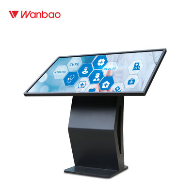 Đa phương tiện trong nhà Màn hình cảm ứng ngang Máy truy vấn Kiosk PC đứng