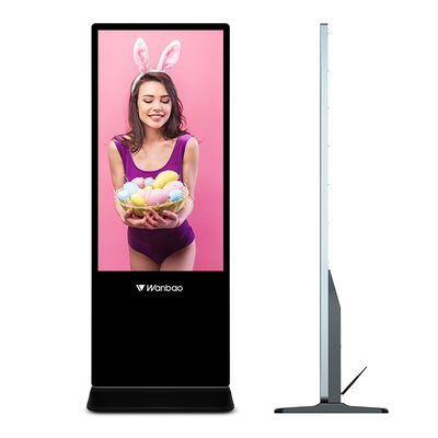 43 inch Windows Totem Media Player Thiết bị quảng cáo trong nhà Bảng hiệu kỹ thuật số